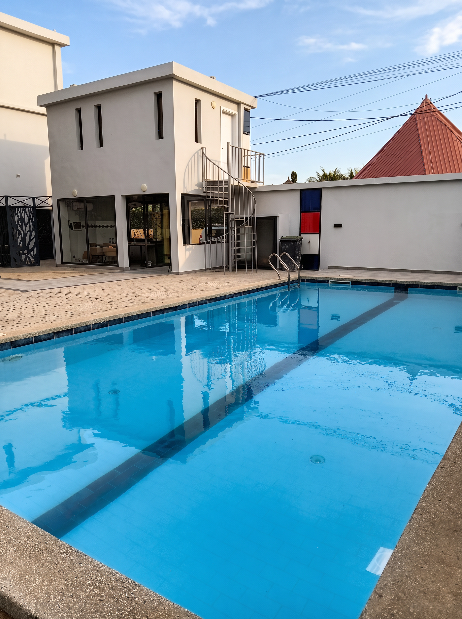 Le Mondrian à Saly Portudal — photographie de la collection du projet
